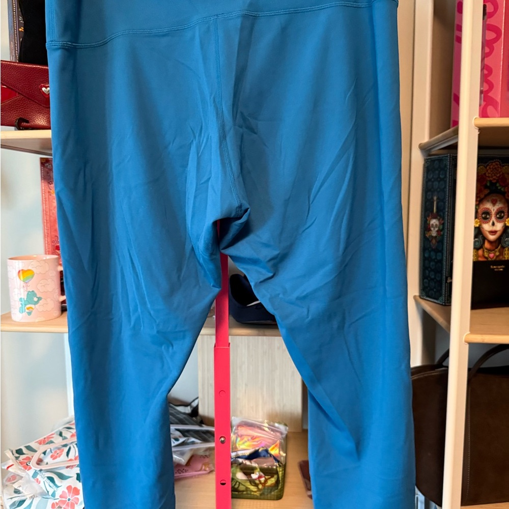 lululemon athletica High Rise Blue Leggings Size 20 - Picture 3 of 5